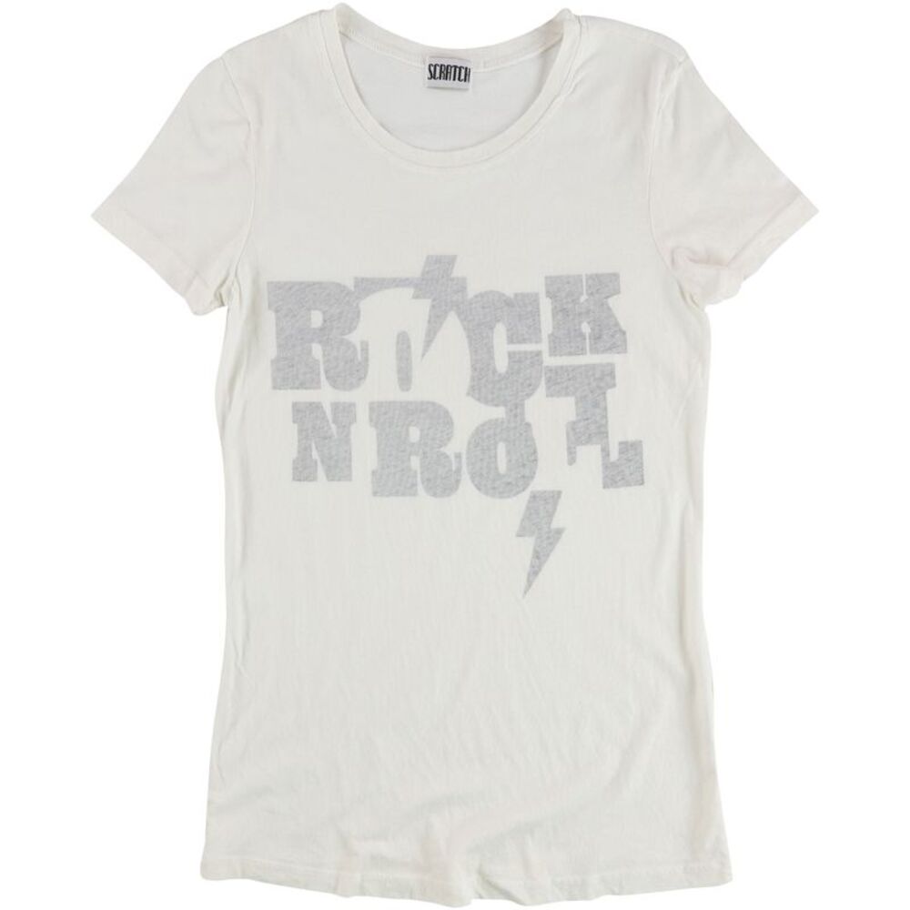 Scratch Womens Rock N Roll Graphic T-Shirt, NWT